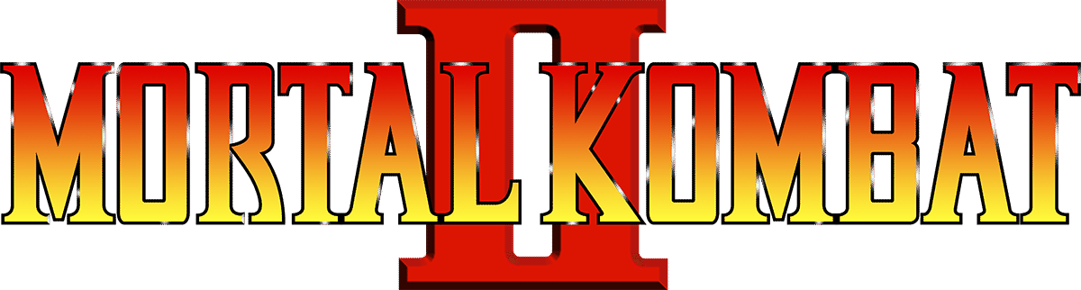 Mortal Kombat II logo for Playstation